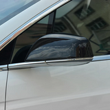 Tesla Model S Real Carbon Fiber Side Mirror Covers, 2012-2020