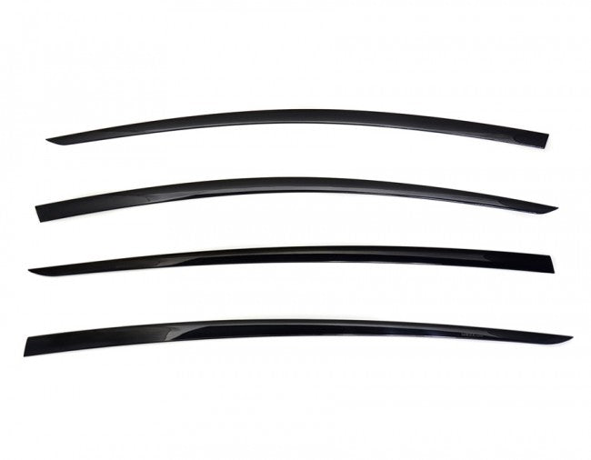 Tesla Model 3 Side Window Deflectors, Smoke Tint, 2017-2025