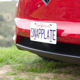 Tesla Model X SNAPPLATE Front License Plate Mount, Removable, 2016-2021