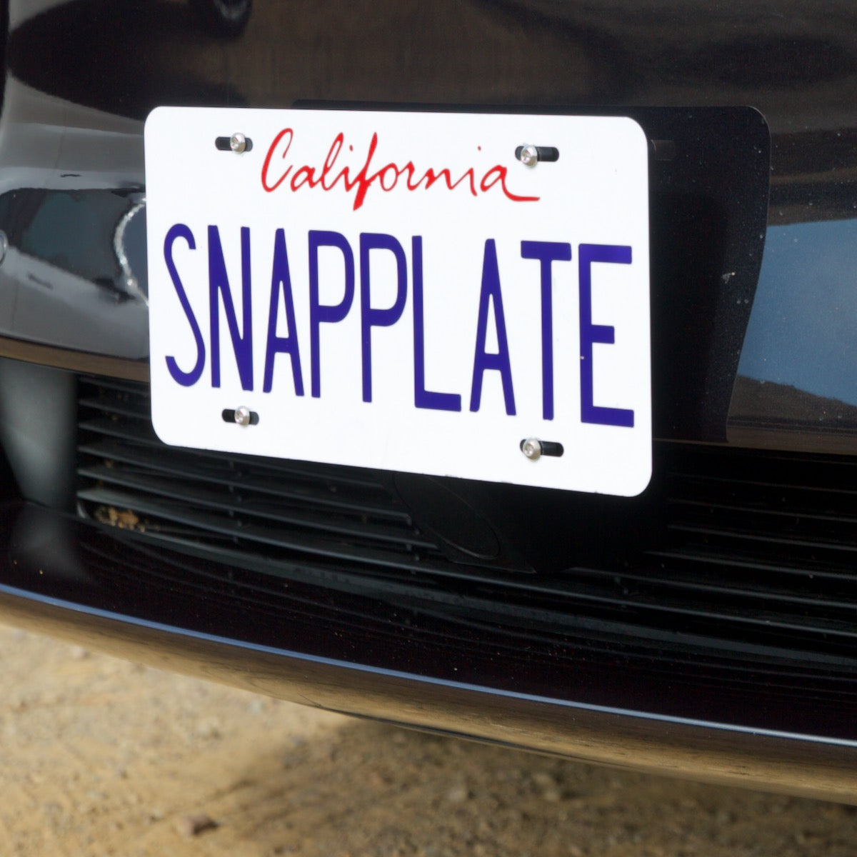 Tesla Model S SNAPPLATE Front License Plate Mount, Removable, 2016-2021