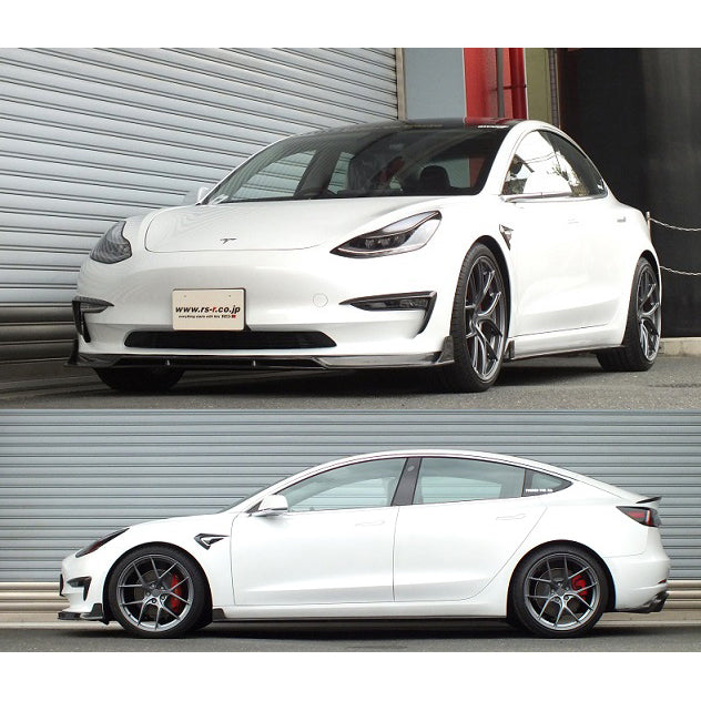 Tesla Model 3 AWD RS-R Ti2000 Down Suspension Lowering Springs, 2017-2023