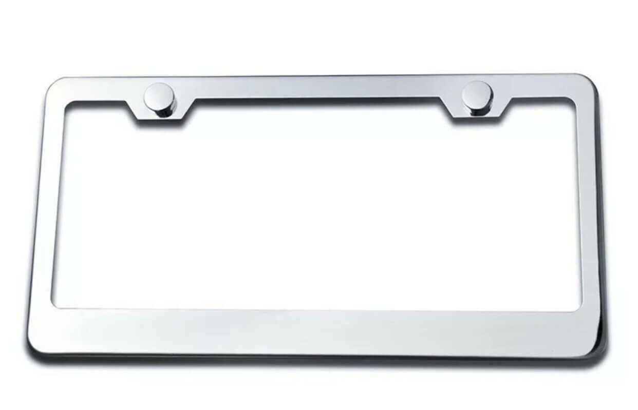Tesla Model S, 3, X, Y Stainless Steel License Plate Frame
