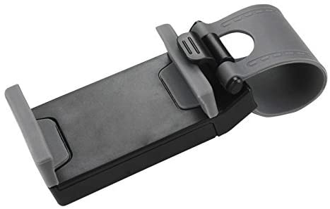 Car Steering Wheel Phone Mount, Gray