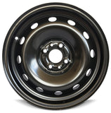 Fiat 500E Spare Tire, Full Size Steel Wheel, 2012-2019