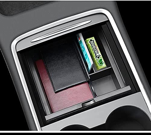 Tesla Model 3, Y, Center Storage Console Organizer Tray, Upgraded Design