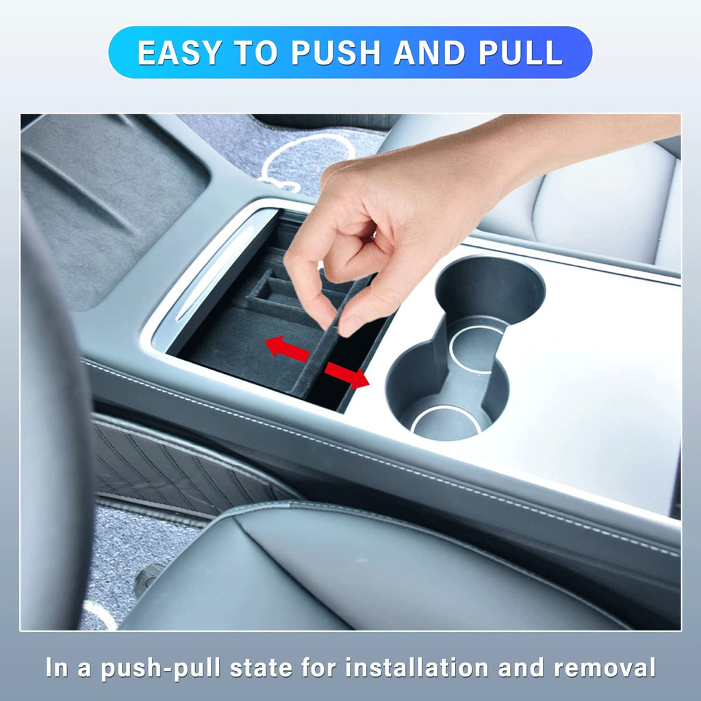 Tesla Model 3, Y Center Console, Armrest, Organizer Kit, 2021-2023