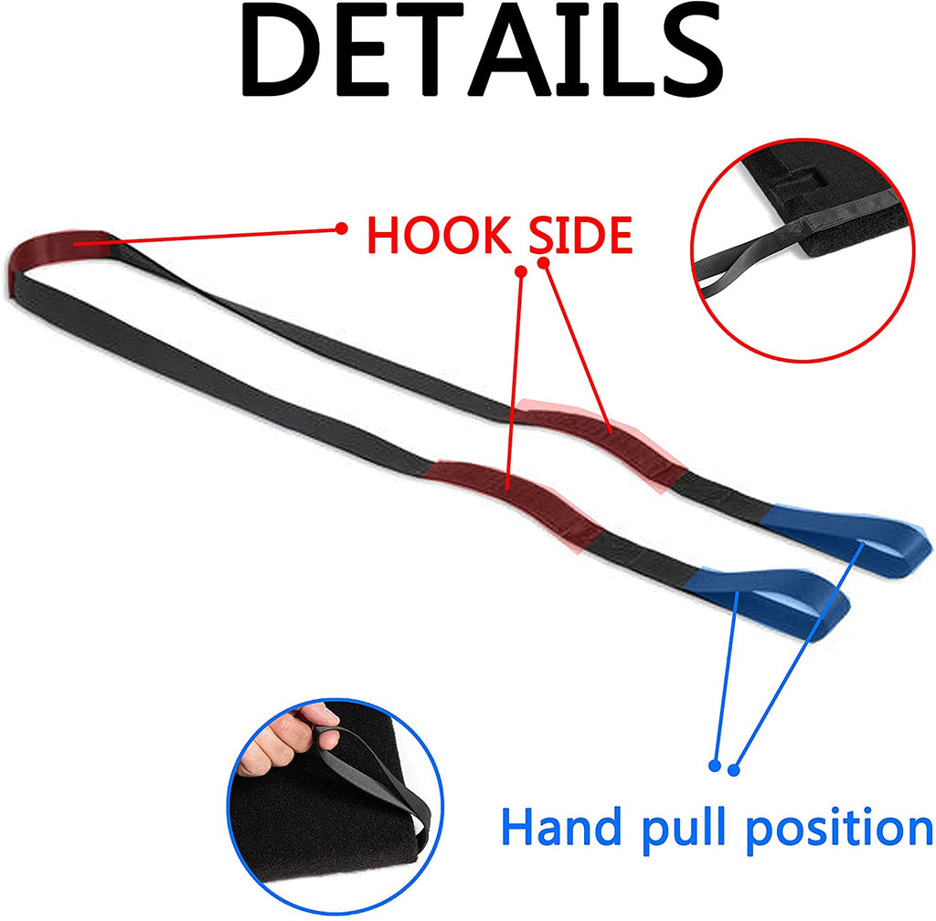 Tesla Model Y Rear Forward Trunk Board Lift Pull Straps, Rear Trunk Board, 2020-2026