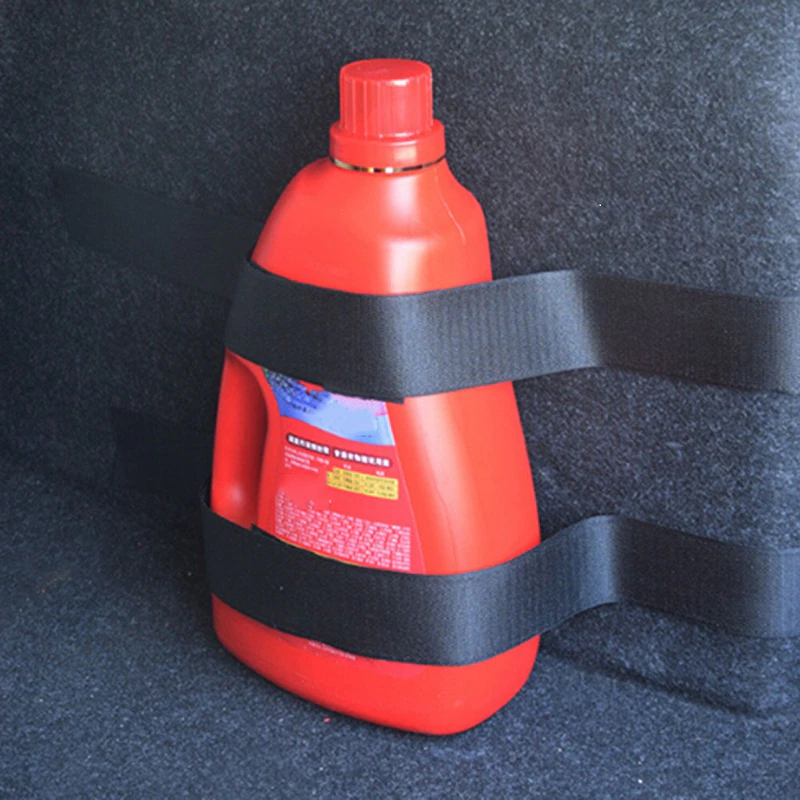 Tesla Model S, 3, X, Y Trunk Cargo Storage Straps, Fire extinguisher Holder, Safety Strap Kit