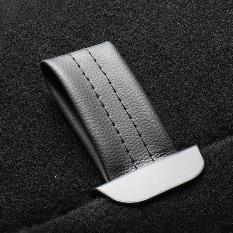 Tesla Model Y Rear Forward Trunk Board Handle Add On Extender Strap, Leather, 2020-2021