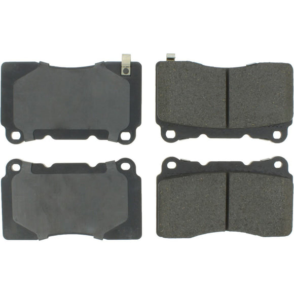 Tesla Model S StopTech Street Select Front Brake Pads with Hardware, 2017-2019