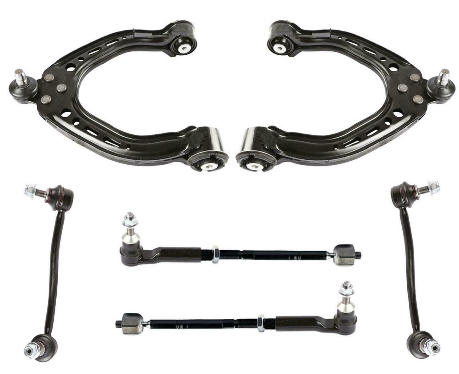 Tesla Model S Front Suspension Rebuild Kit, Control Arms, Tie Rods, Sway Bar Links, 2012-2016