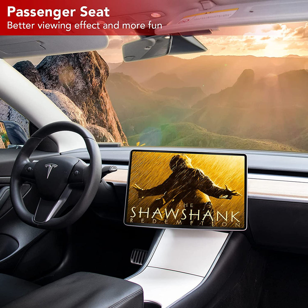 Tesla Model 3, Y Swiveling Screen Mount Kit , Upgraded New Version, Original Gray Color, 2017-2021