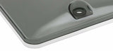 Smart Car Fortwo Smoke Gray Tinted Unbreakable Bubble Shield License Plate Cover