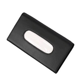 Chevy Bolt EV Sun Visor Tissue Storage Box, PU Leather, Black, 2017-2021