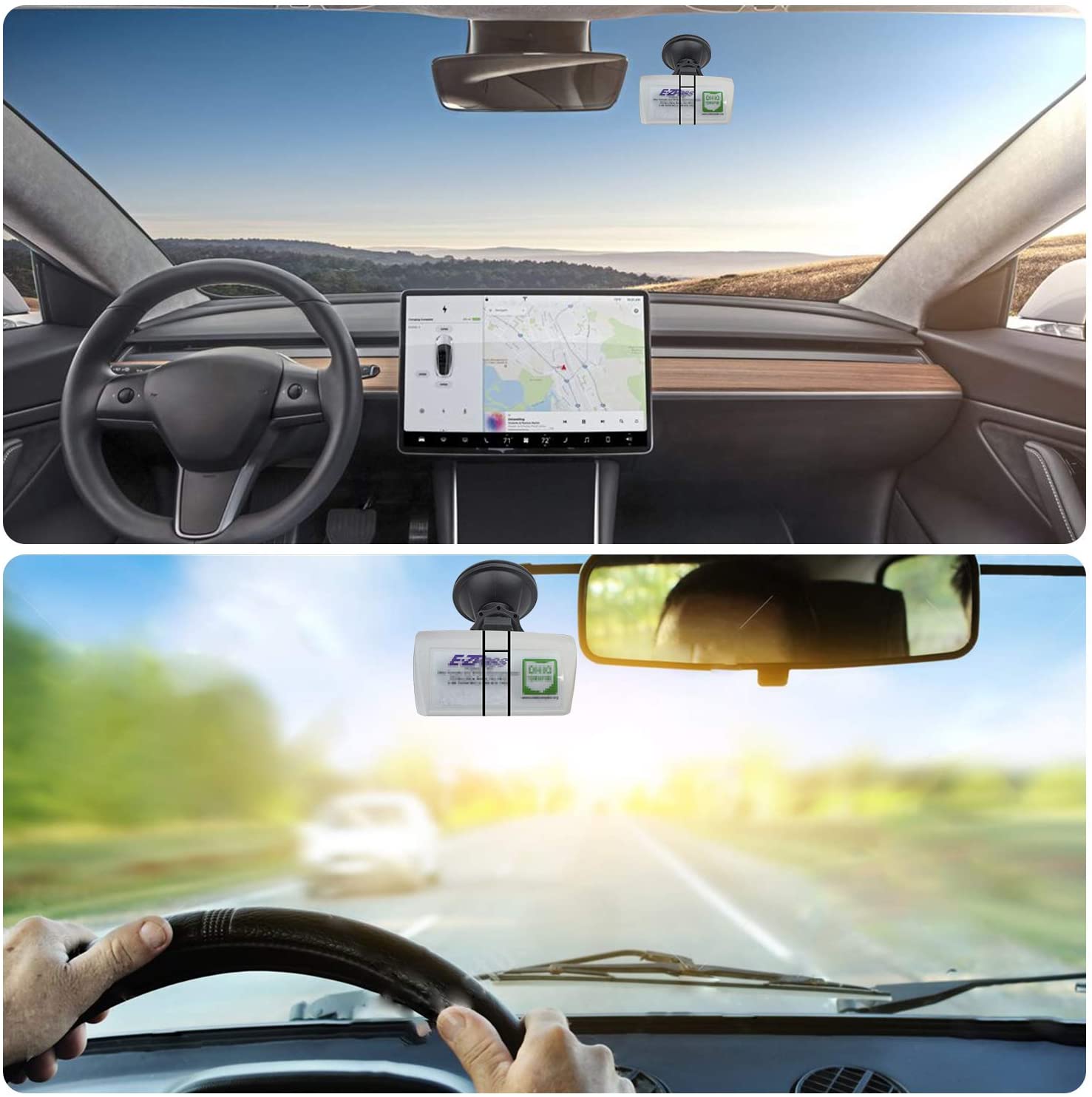 Jaguar I-Pace Toll Pass, EZ Pass, Transponder Holder, Windshield Mount, 2019-2021