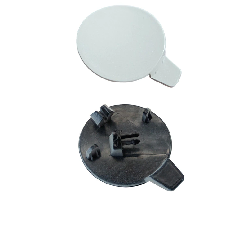 Tesla Model Y Front Bumper Tow Hook Cover Cap, Pearl White