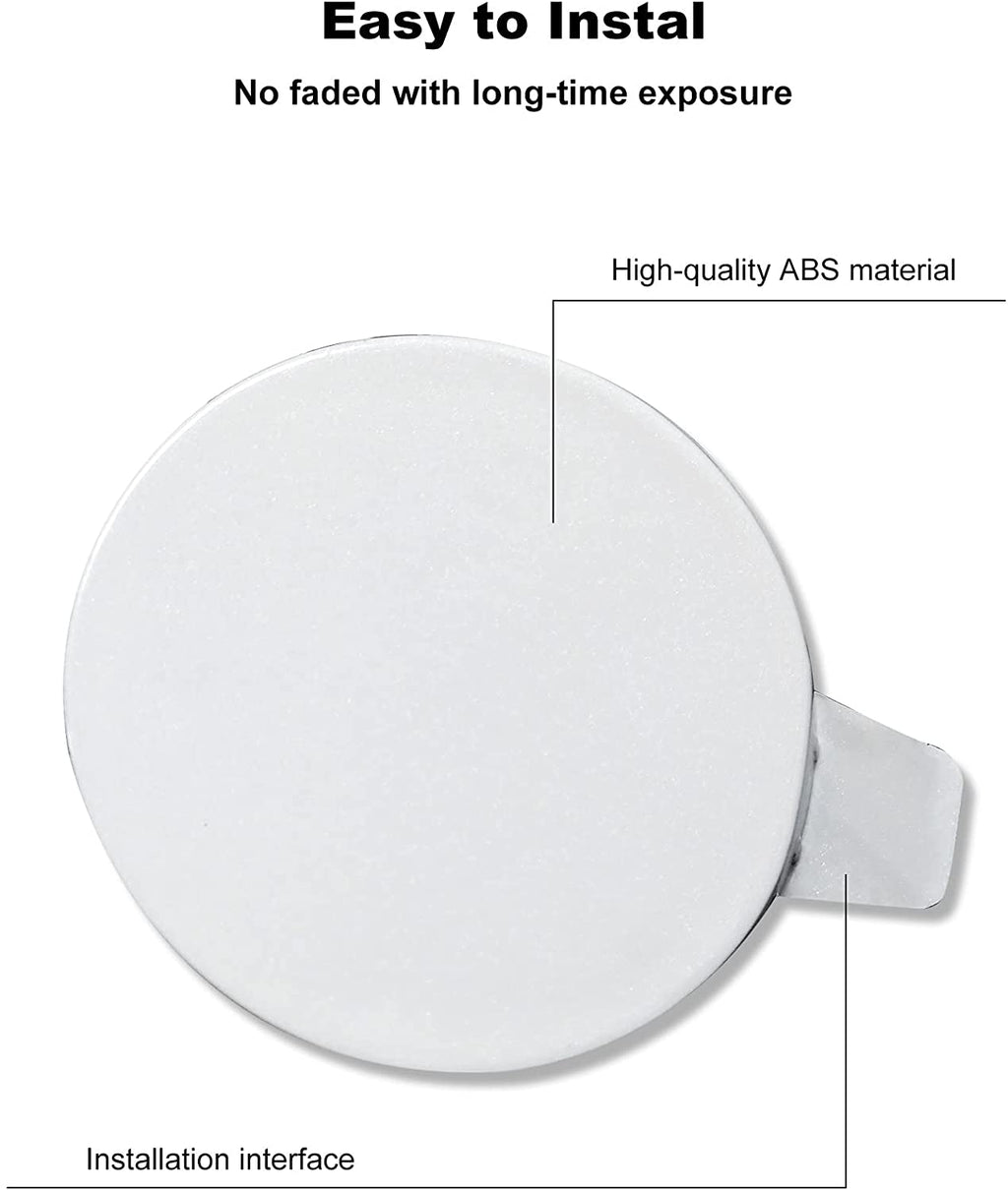 Tesla Model Y Front Bumper Tow Hook Cover Cap, Pearl White