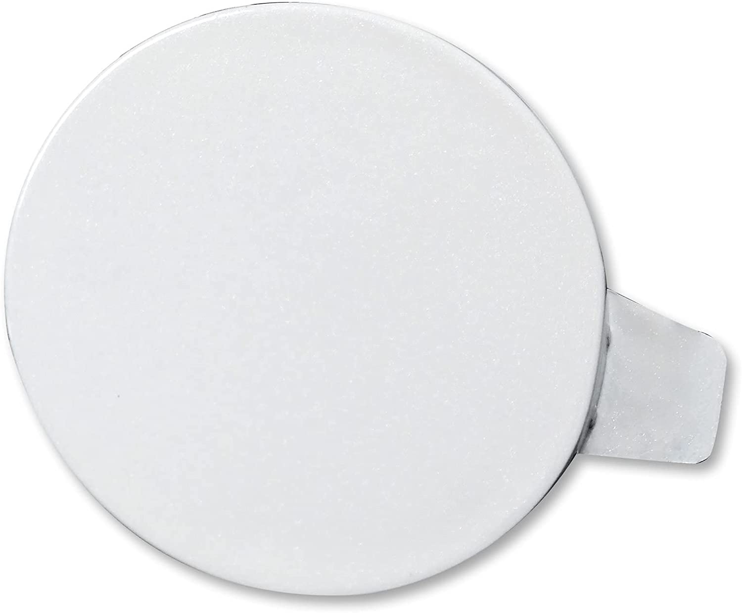 Tesla Model Y Front Bumper Tow Hook Cover Cap, Pearl White
