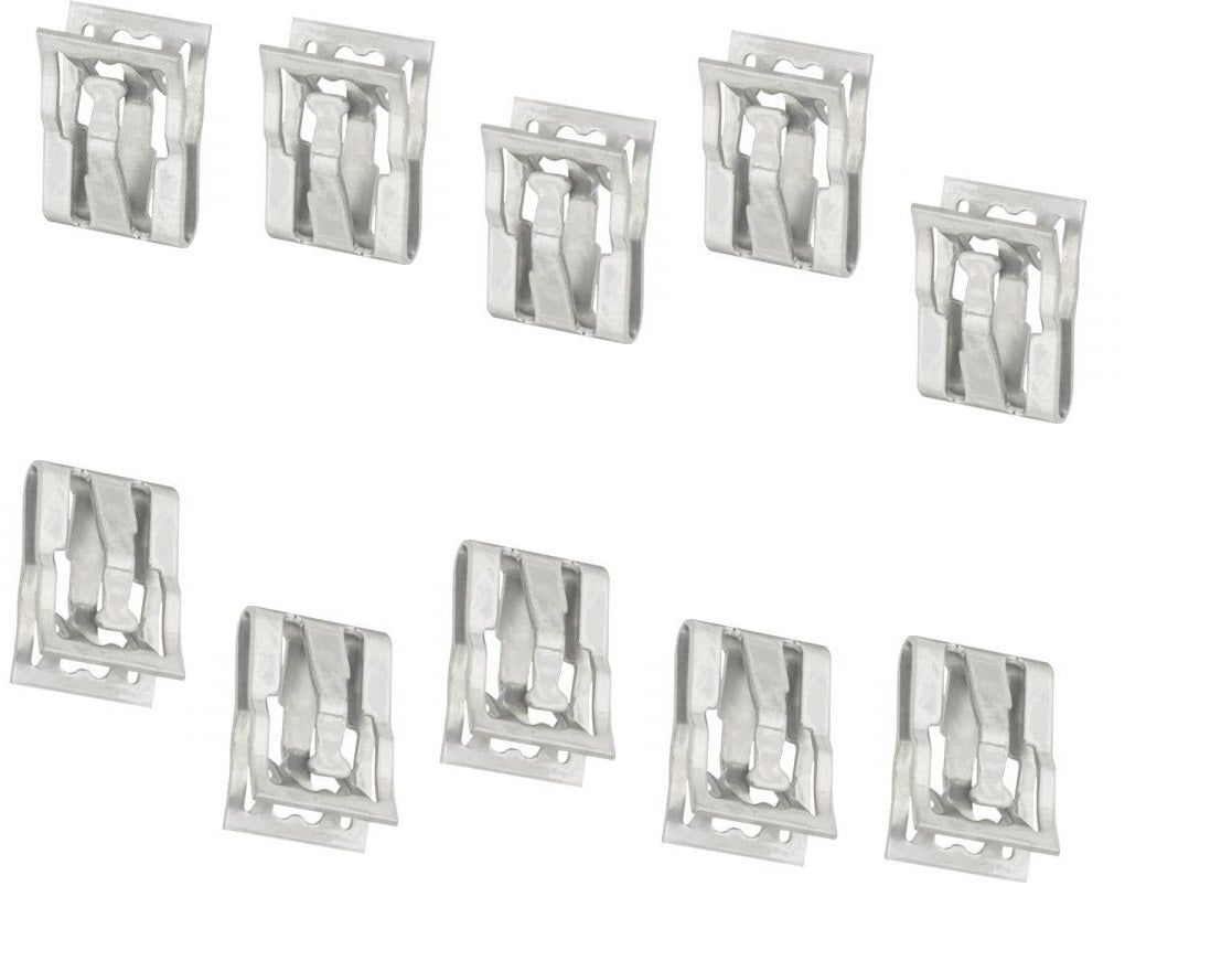 Tesla Model S Interior A-Pillar Upper Trim Edge Clips, Pack of 10, 2012-2022