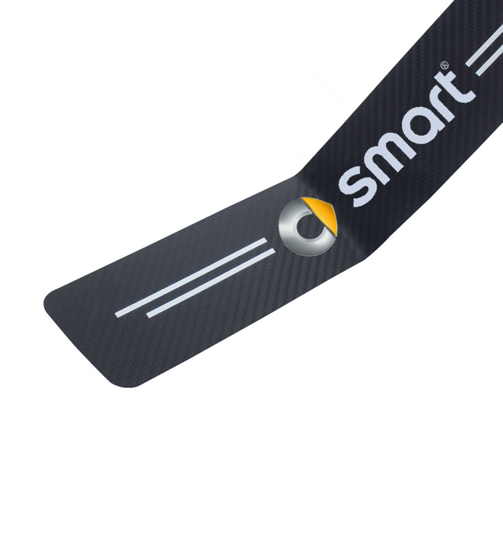 Smart Car Fortwo Rear Bumper, Trunk Protector Decal, Black Carbon Fiber