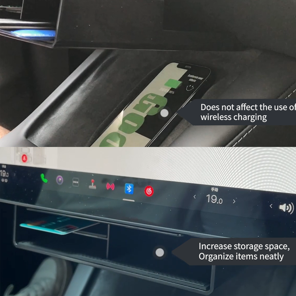 Tesla Model 3, Y Under Screen Storage Box Tray, 2017-2023