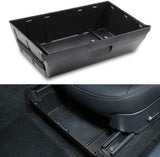 Tesla Model Y Under Front Seat Storage Box Tray, ABS, For Easy Storage, 2020-2022