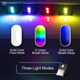 	Tesla Model S, 3, X Back Seat LED Lighting, USB-A, 8 Colors, Adjustable, 2020-2021