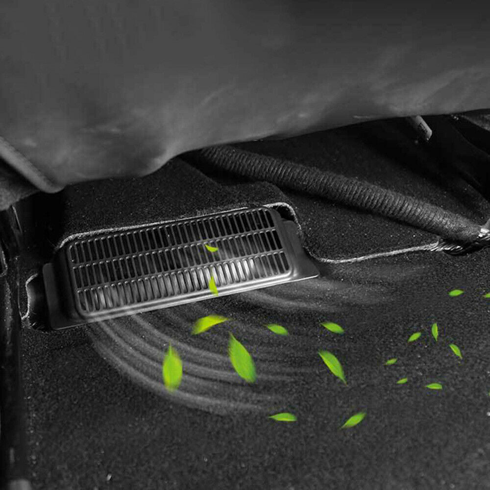 Tesla Model 3 Floor Air Duct Vent Outlet Grille Cover Kit, 2017-2020