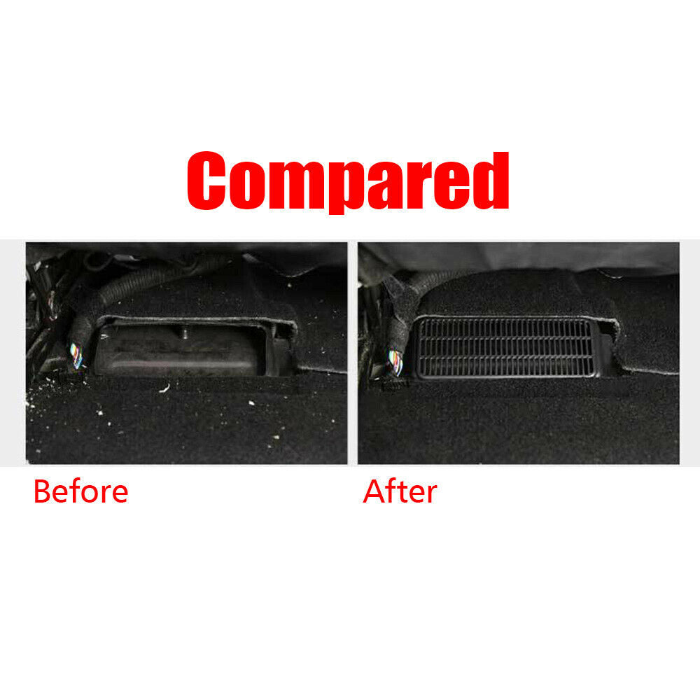 Tesla Model 3 Floor Air Duct Vent Outlet Grille Cover Kit, 2017-2020