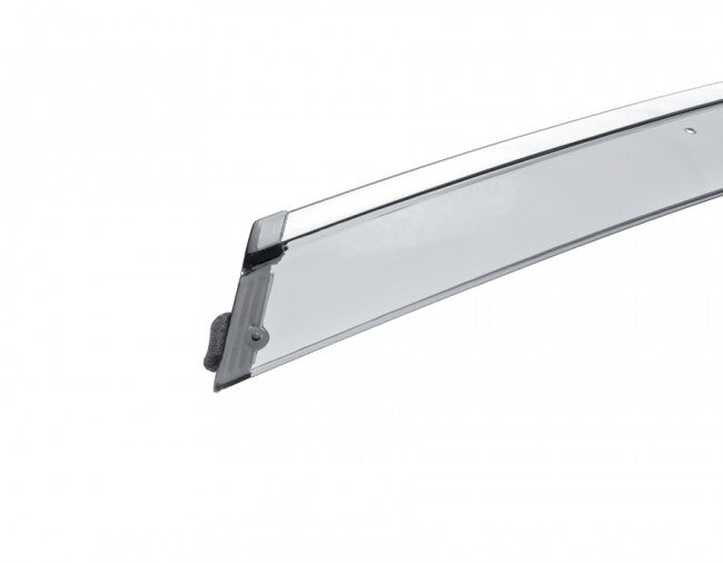 Chevy Bolt EV Side Window Deflectors W/ Chrome Trim, 2017-2023