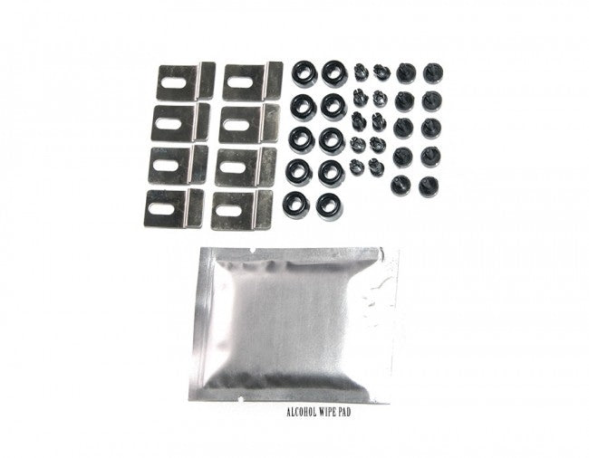 Chevy Bolt EV Side Window Deflectors W/ Chrome Trim, 2017-2023