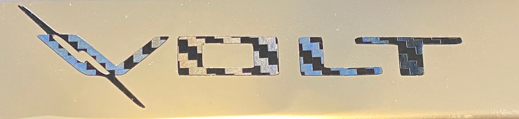 Chevy Volt Stainless Steel License Plate Frame W/ Logo, 2011-2019