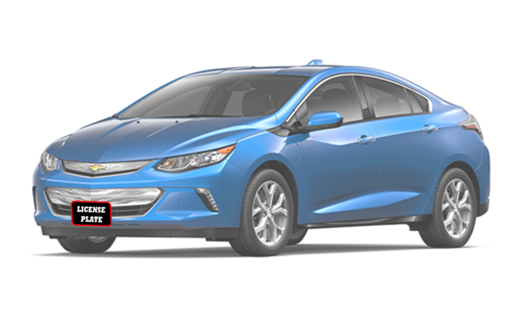 Chevy Volt Sto N Sho Quick Release Front License Plate Bracket, 2016-2019