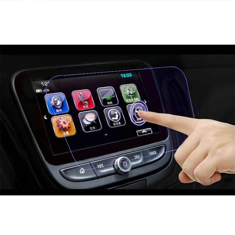 Chevy Volt Screen Protector Center Touch Navigation Tempered Screen Protector, 2016-2019