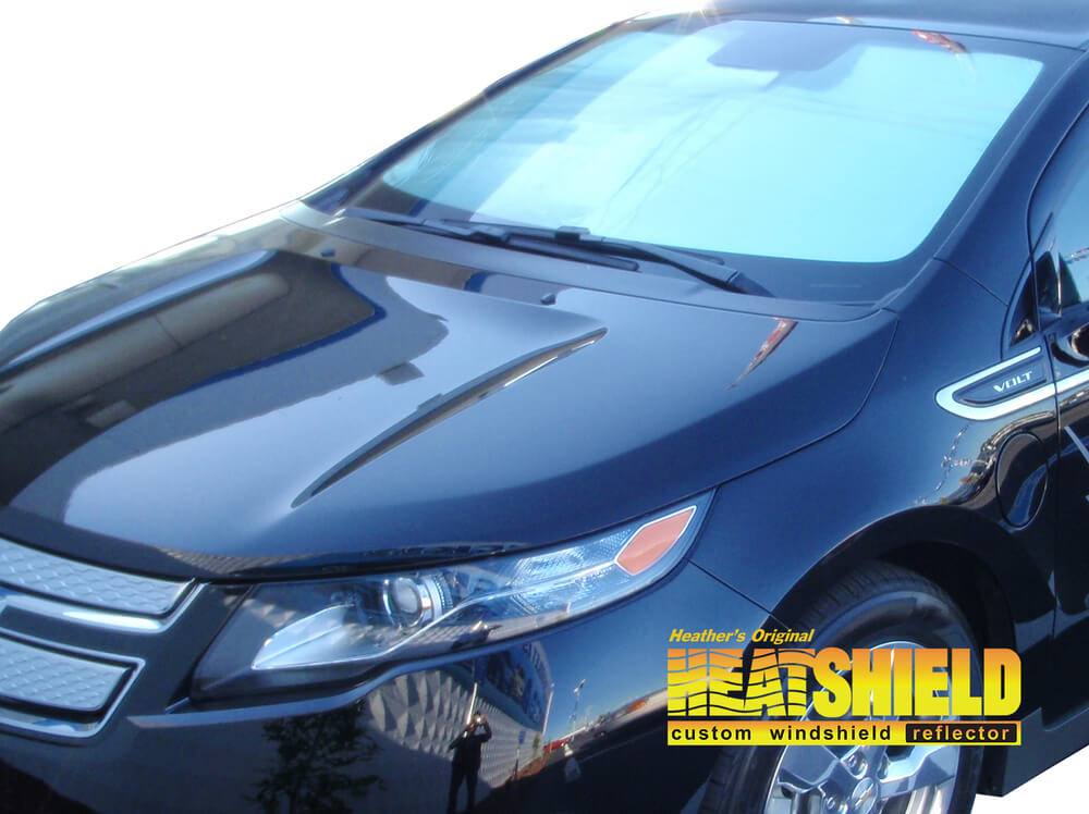 Chevy Volt Sun Shade, Heatshield Custom-Fit Silver Series 2011-2012