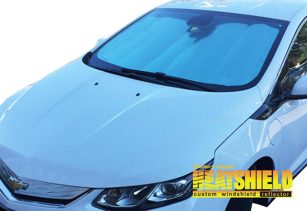 Chevy Volt Sun Shade, Heatshield Custom-Fit Gold Series, 2016-2019