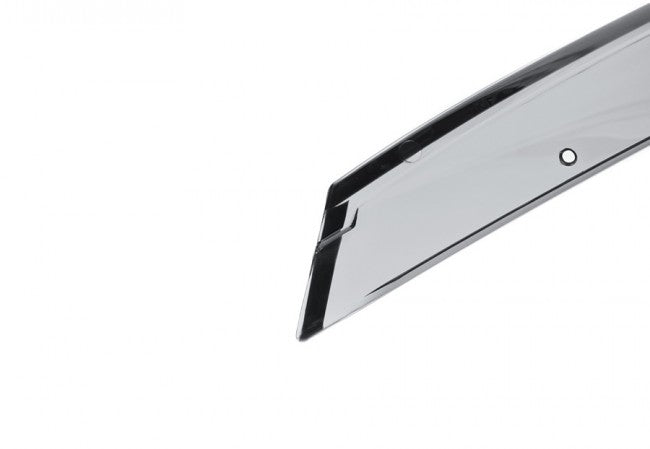 Fiat 500E Premium Series Side Window Deflectors, Wellvisors, 2012-2019