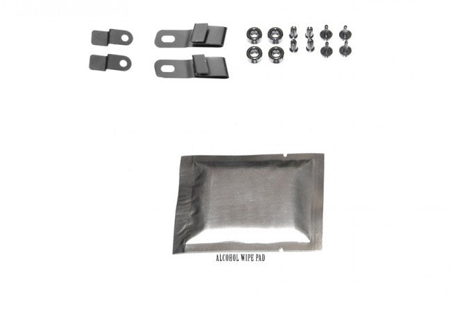 Fiat 500E Premium Series Side Window Deflectors, Wellvisors, 2012-2019