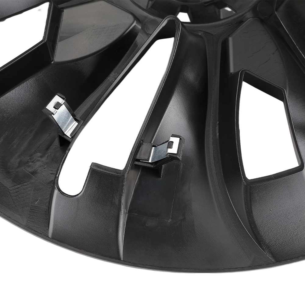 Tesla Model 3 Uberturbine Wheel Covers, 18-Inch, Matte Black, Set of 4, 2017-2023