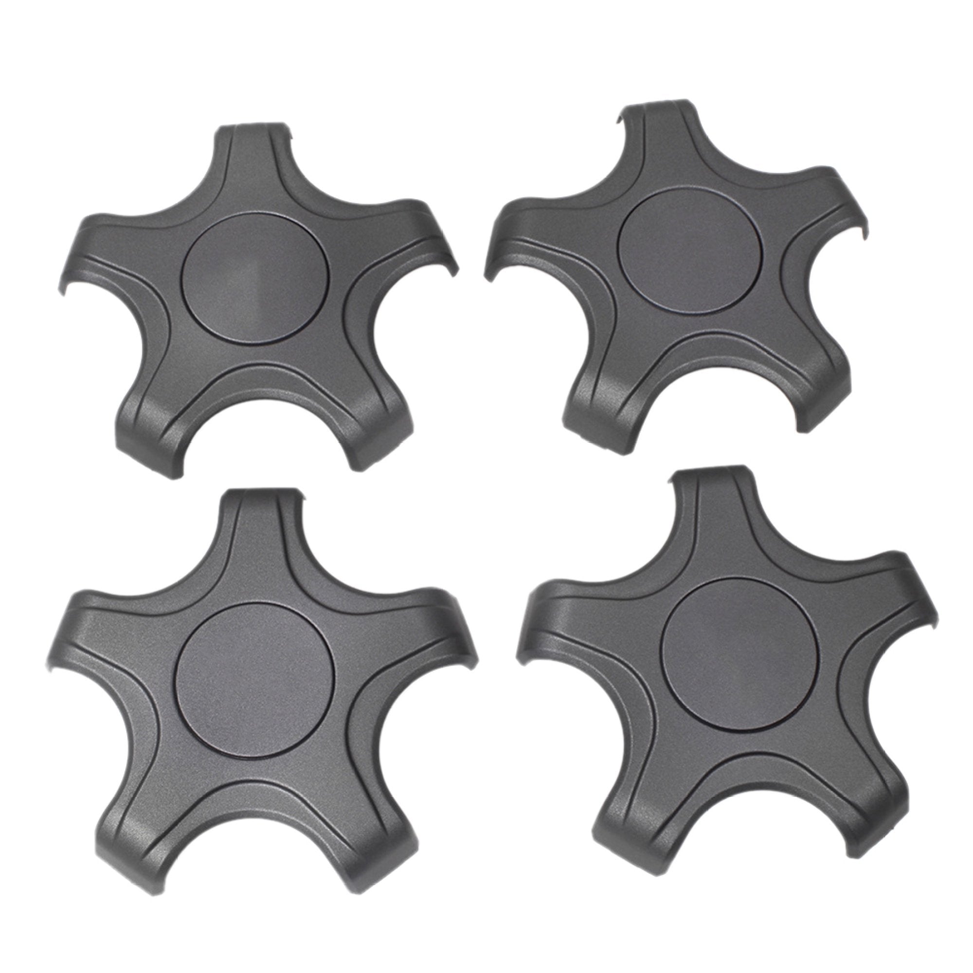 Tesla Model 3 Aero Wheel Center Caps, Grey, Set of 4, 2017-2023
