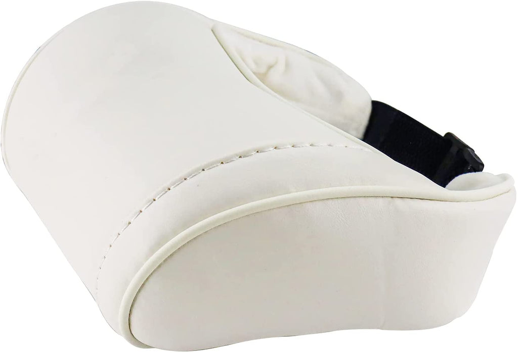 Tesla Model S, 3, X, Y Headrest Neck Pillow, Adjustable, White