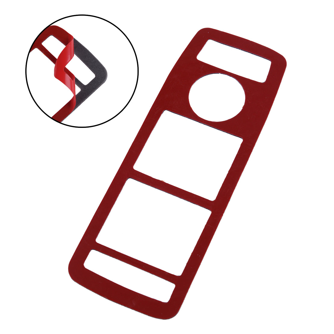 Tesla Model S, X Carbon Fiber Window Switch Cover Panel Trim, 4-Pc Set, 2014-2019