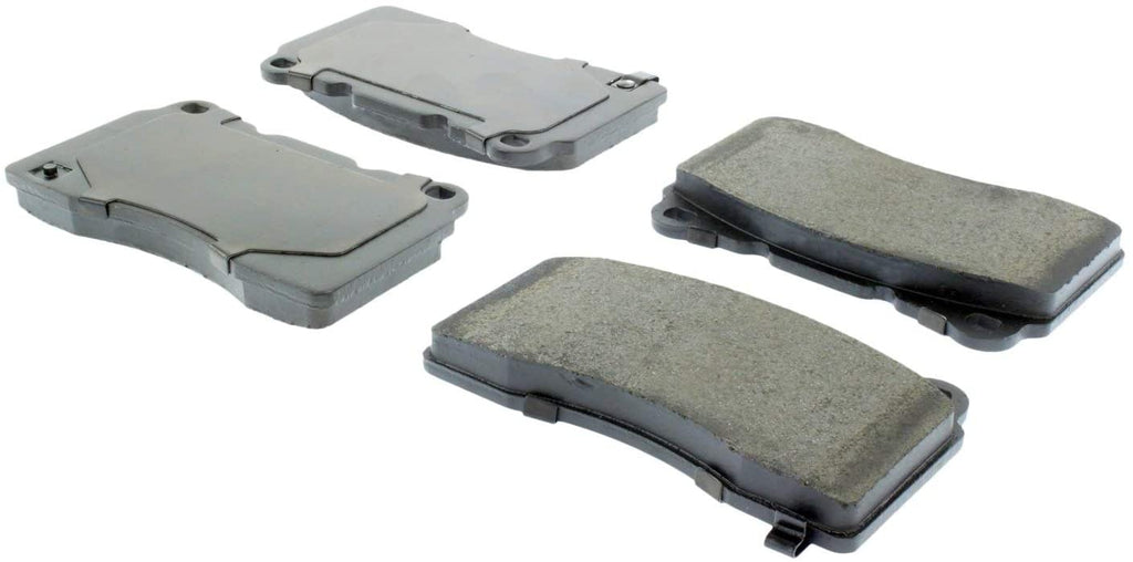 Tesla Model S Posi-Quiet Front Ceramic Brake Pads with Shims, 2017-2019