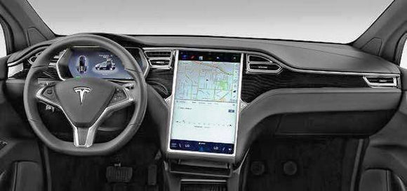 Tesla Model X Dash Cover Mat, Velour, 2016-2020