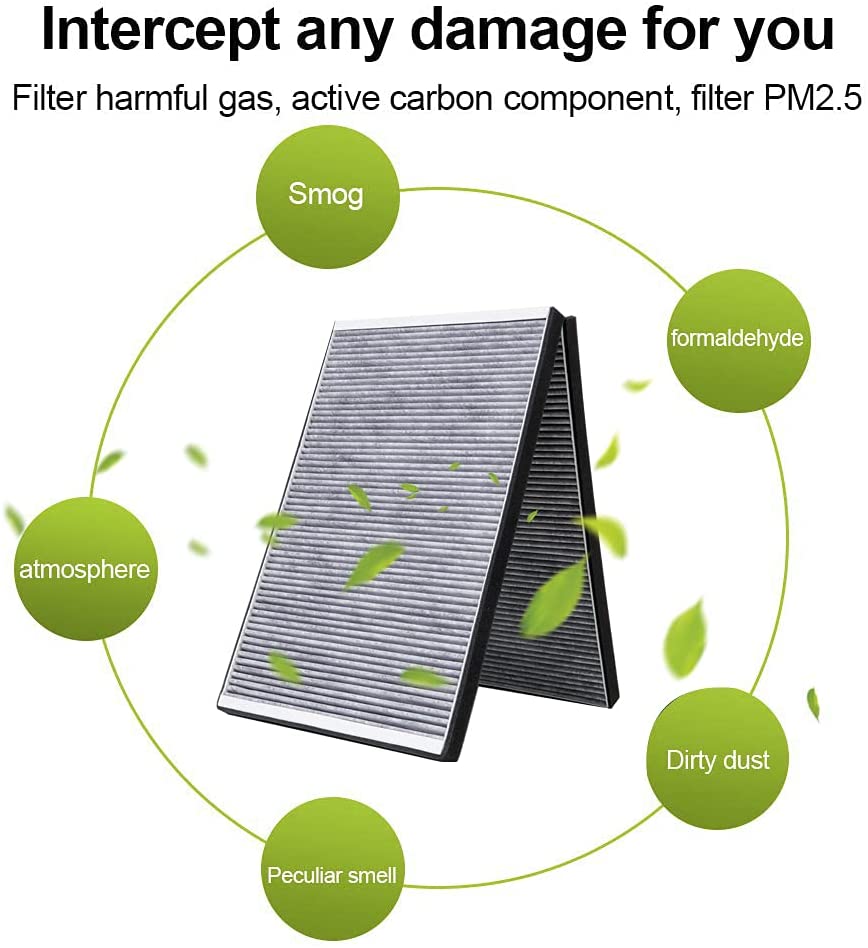 Tesla Model X Cabin Air Filter Intake In Frunk with Activated Carbon, 2016-2021