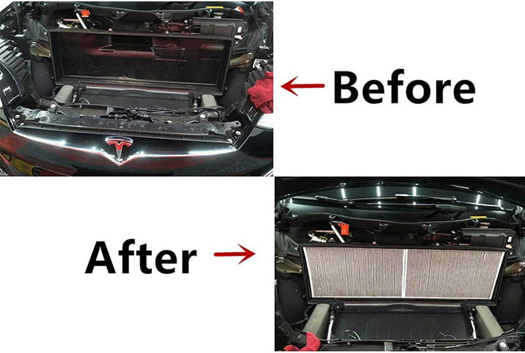 Tesla Model X Cabin Air Filter Air Intake In Frunk with Activated Carbon, 2016-2021