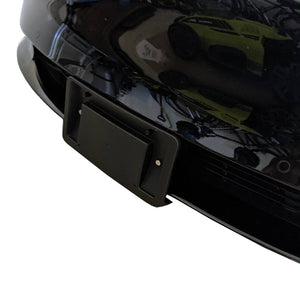 Tesla No Tesla Model X No-Hole Front License Plate Installation Kit, 2015-2021Hole Front License Plate Mount Kit