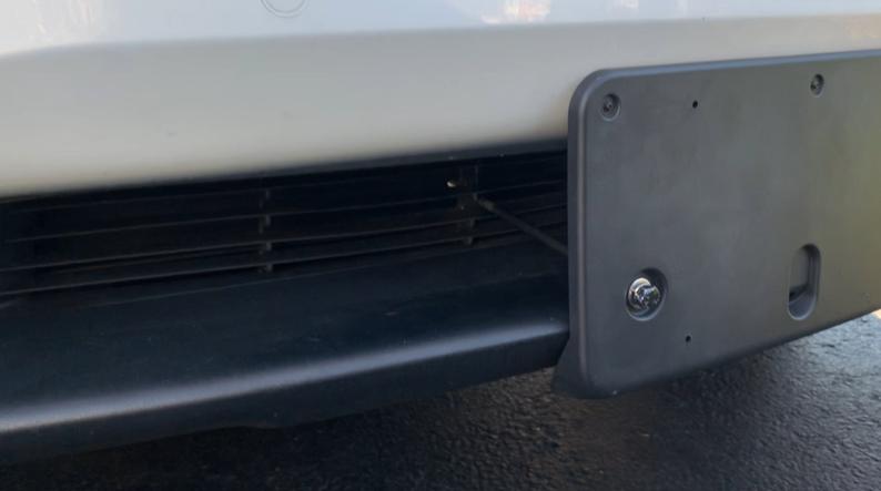 Tesla No Hole Front License Plate Mount Kit