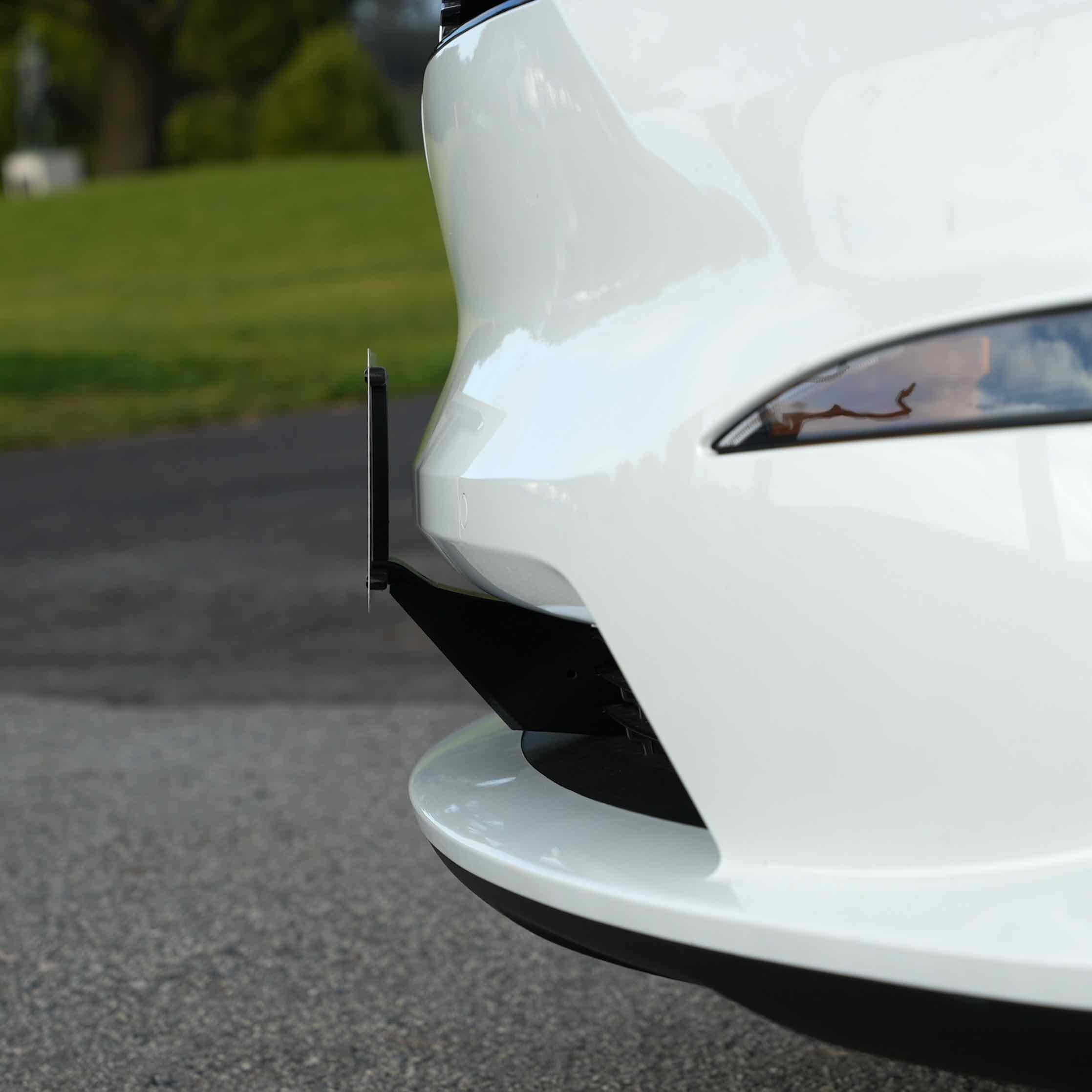Tesla Model X SNAPPLATE Front License Plate Mount, Removable, 2021-2025