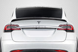 Tesla Model X Carbon Creations High Kick Rear Wing Spoiler, 1 Piece, 2016-2021